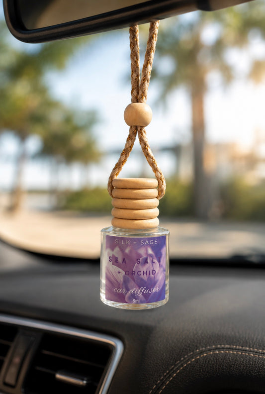 Sea Salt + Orchid Car Diffuser