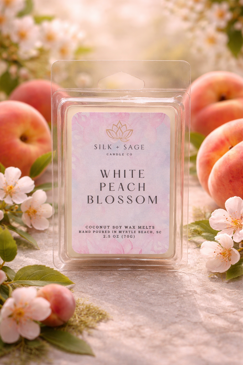 White Peach Blossom Wax Melt