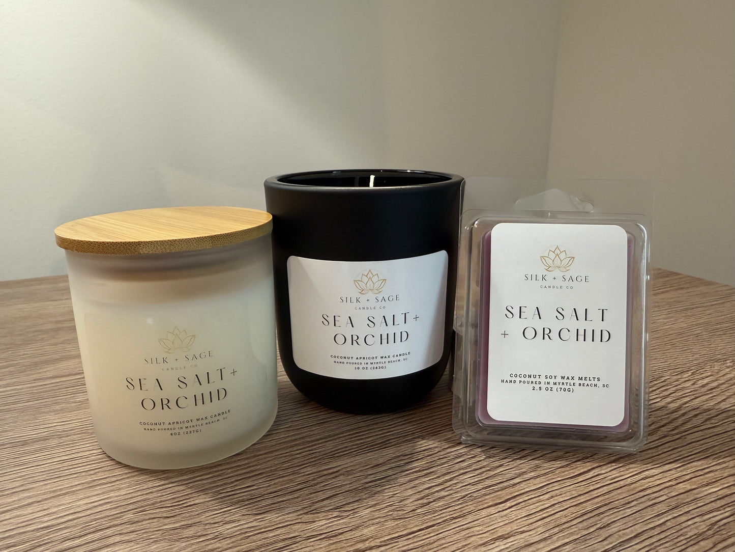 Sea Salt + Orchid Wax Melts