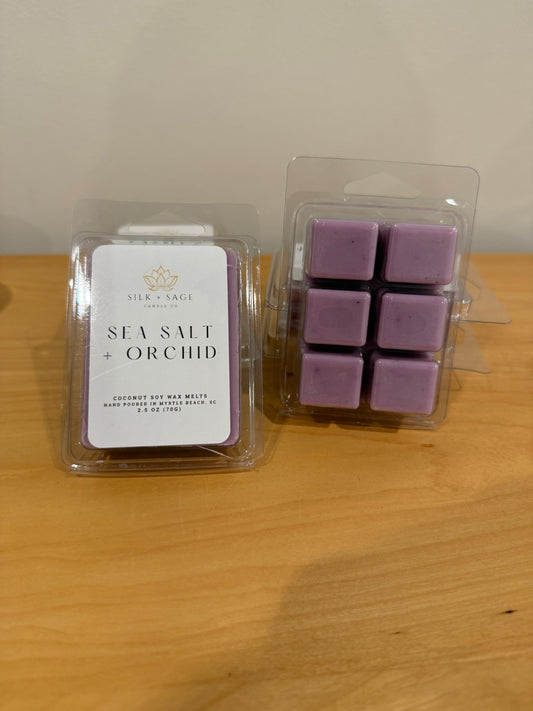 Sea Salt + Orchid Wax Melts