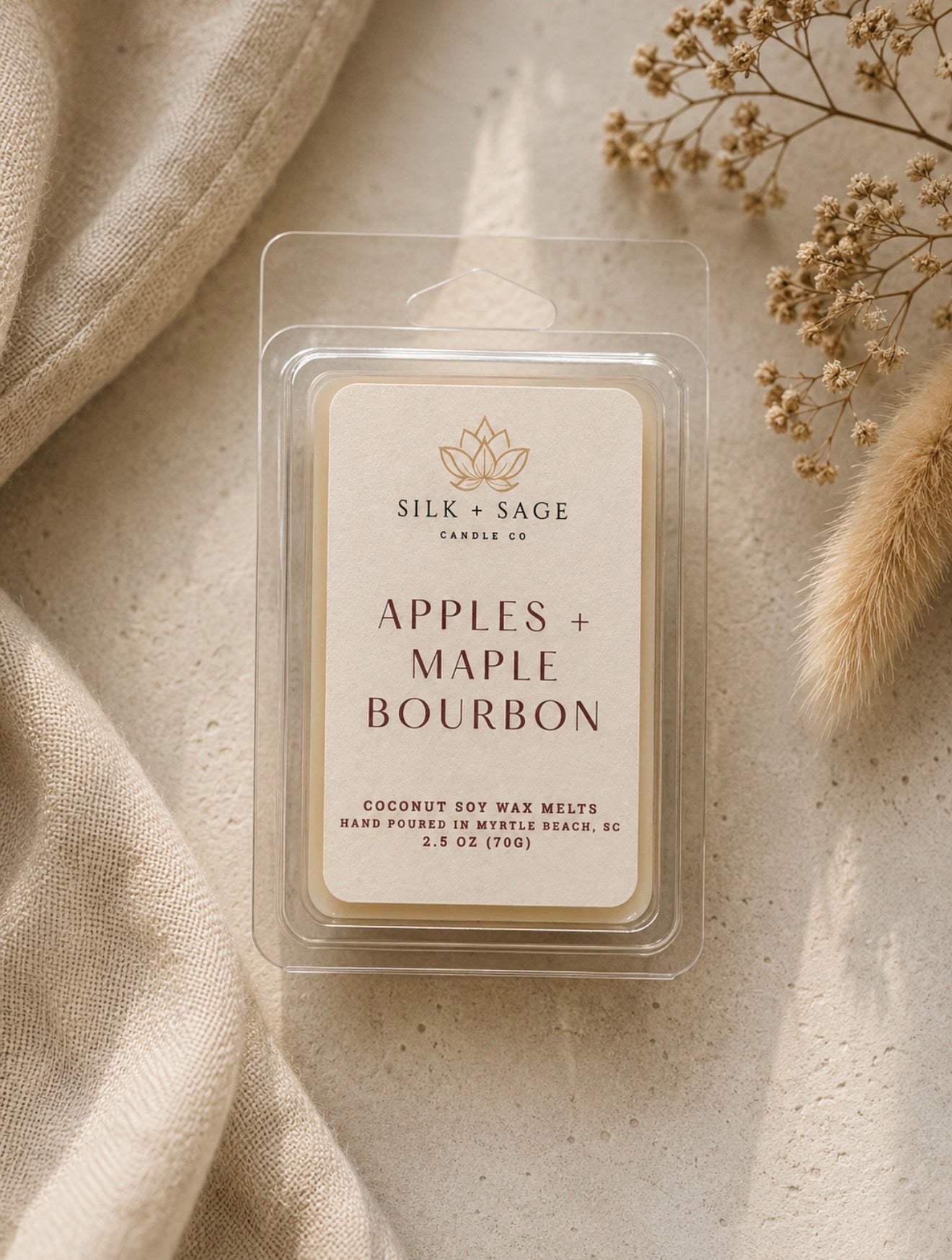 Apples + Maple Bourbon Wax Melt