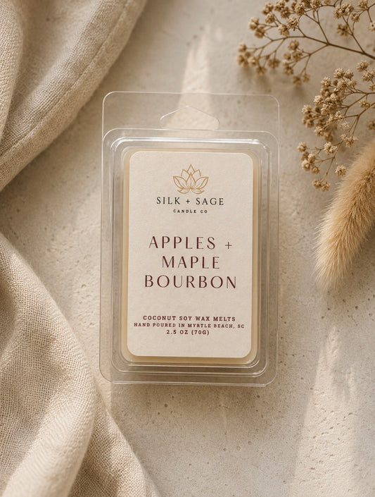 Apples + Maple Bourbon Wax Melt