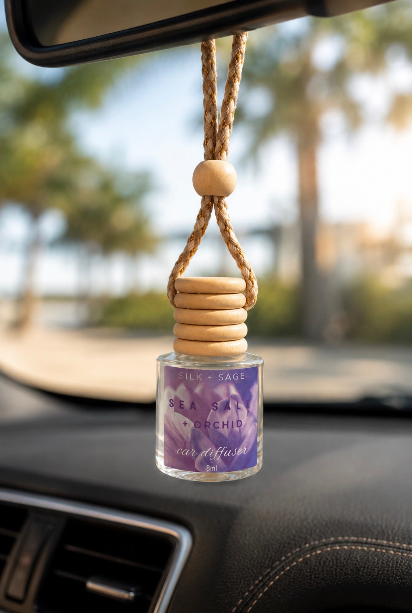 Sea Salt + Orchid Car Diffuser