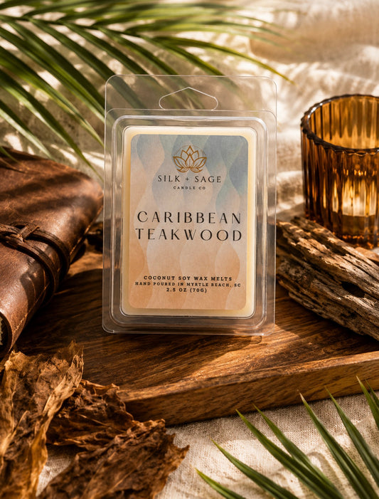 Caribbean Teakwood Wax Melt