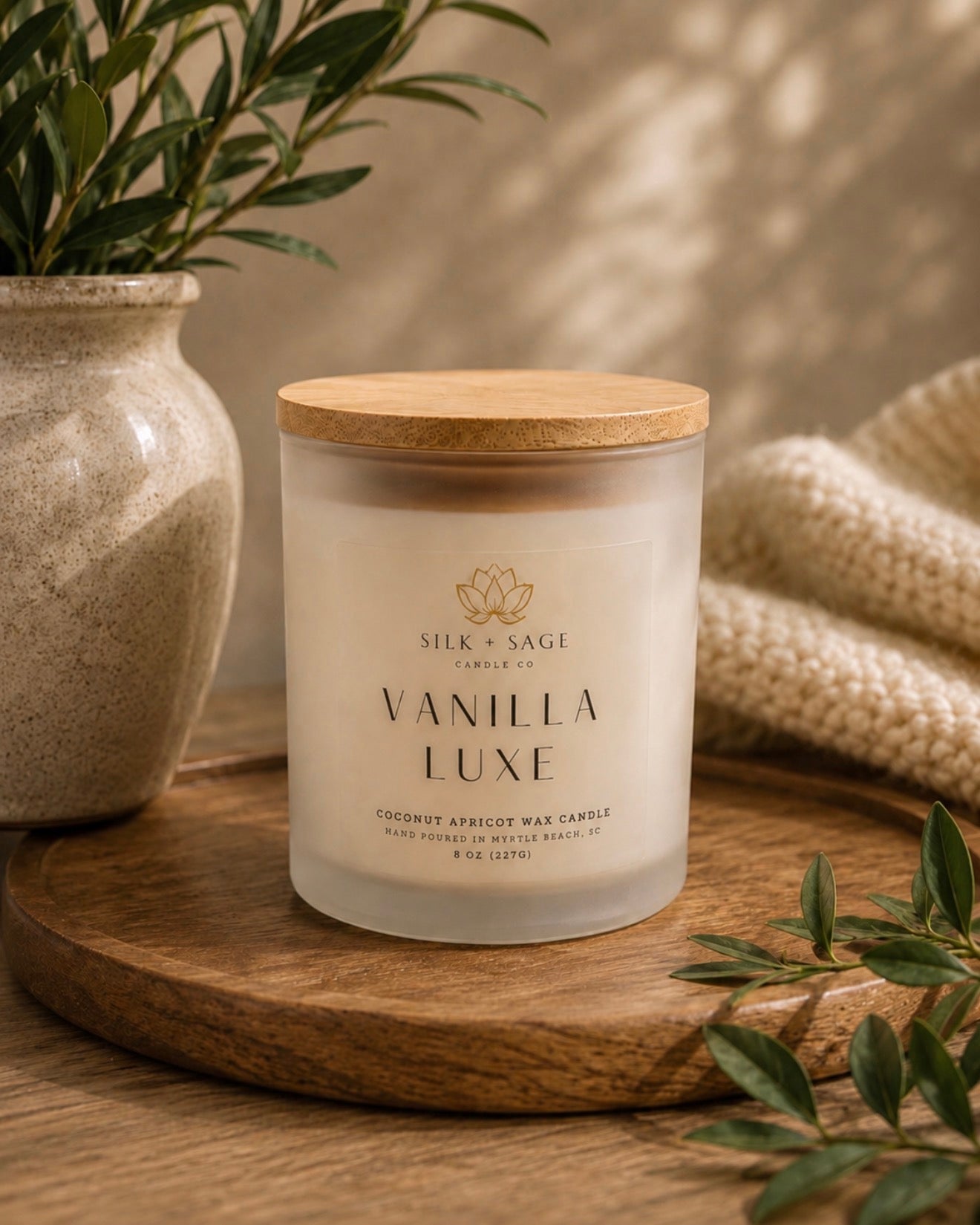 Vanilla Luxe Candle