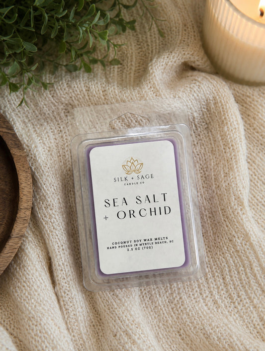 Sea Salt + Orchid Wax Melts