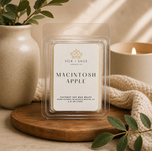 Macintosh apple wax melts