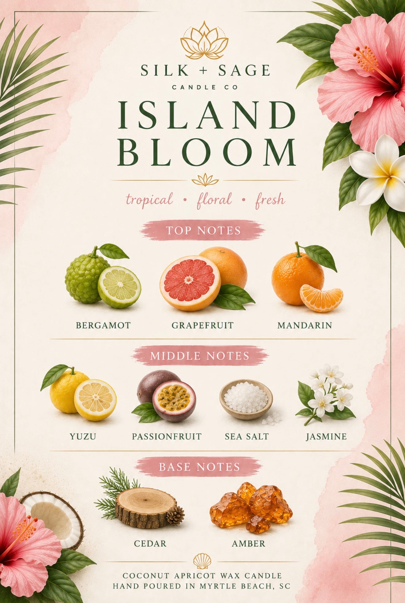 Island Bloom Wax Melts