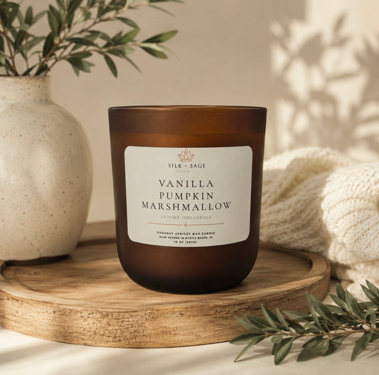 Vanilla Pumpkin Marshmallow Candle