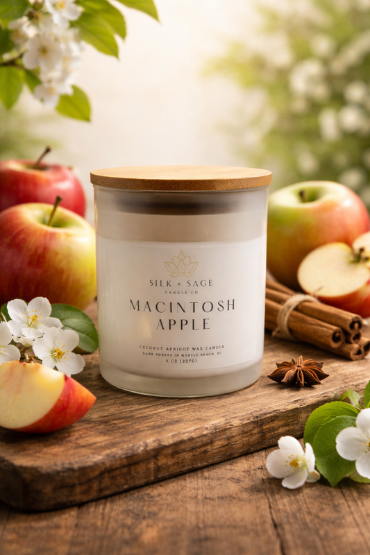 Macintosh Apple Candle