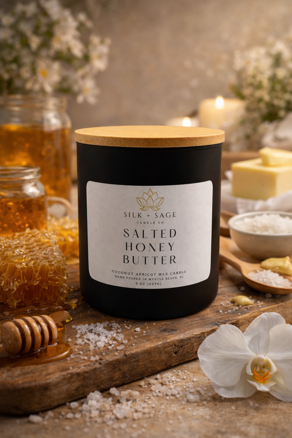 Salted Honey Butter Candle