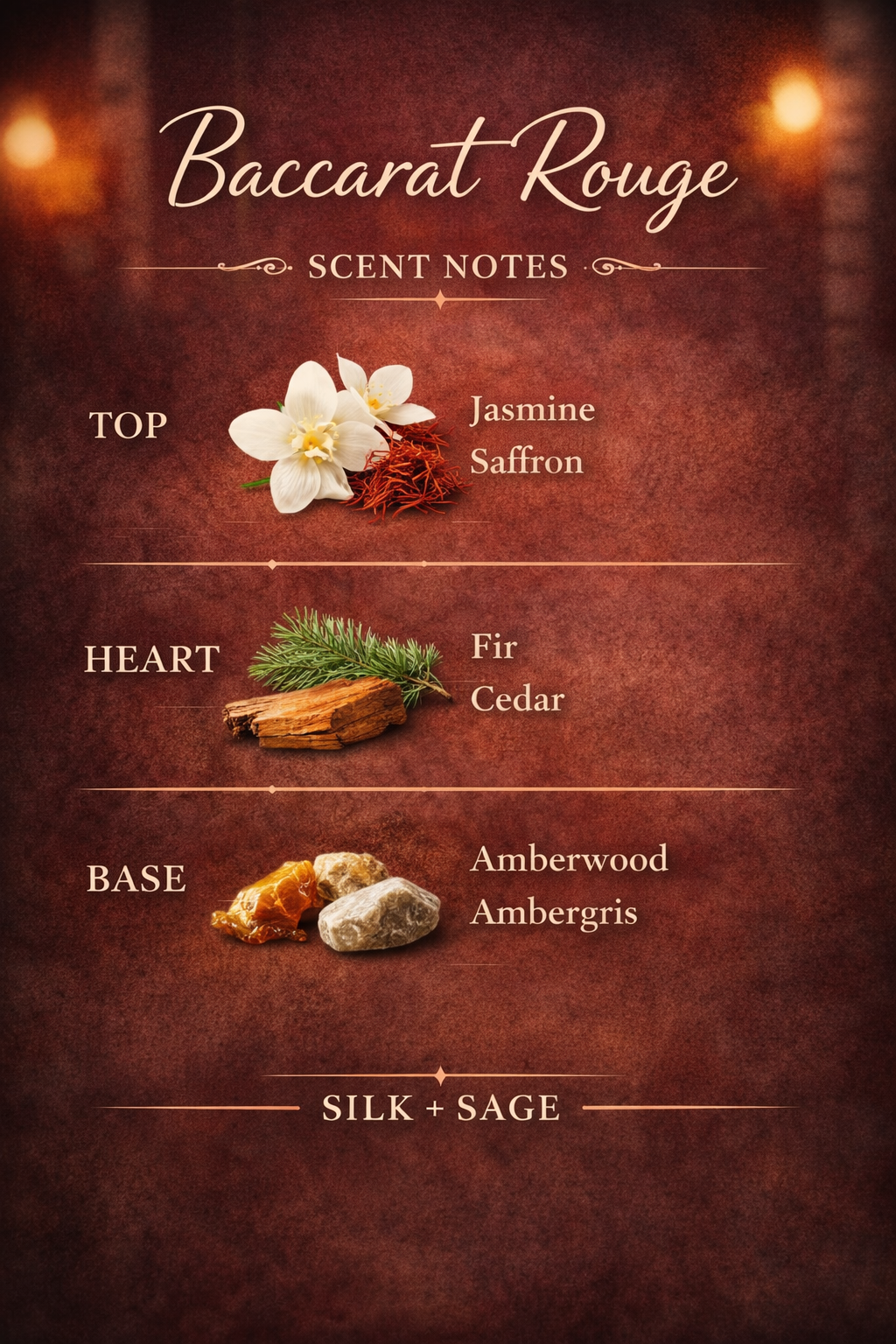 Baccarat Rouge Wax Melts