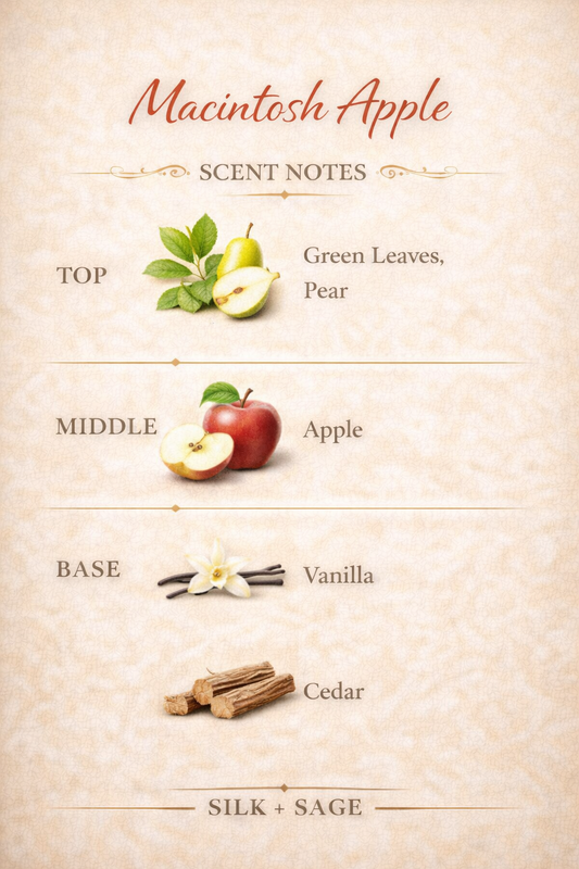 Macintosh apple wax melts